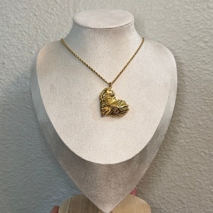 Necklace (Gold heart)