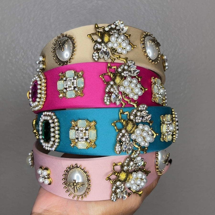 Headband (Rhinestone Bee)