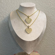 Necklace (Bling heart)